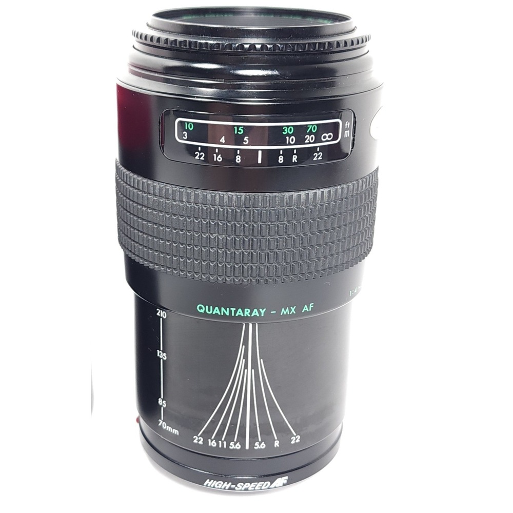 Quantaray-MX AF 1:4~5.6 f=70~210mm Multi-Coated Camera Len and Case